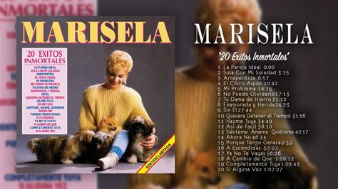 musica de marisela|marisela 20 éxitos inmortales.